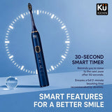 ULTRASONIC TOOTHBRUSH KU9500 – BLUE & WHITE