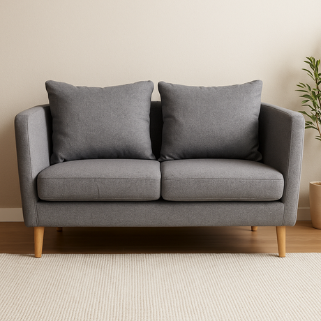 JANE 2 Seater Fabric Sofa Affordahome