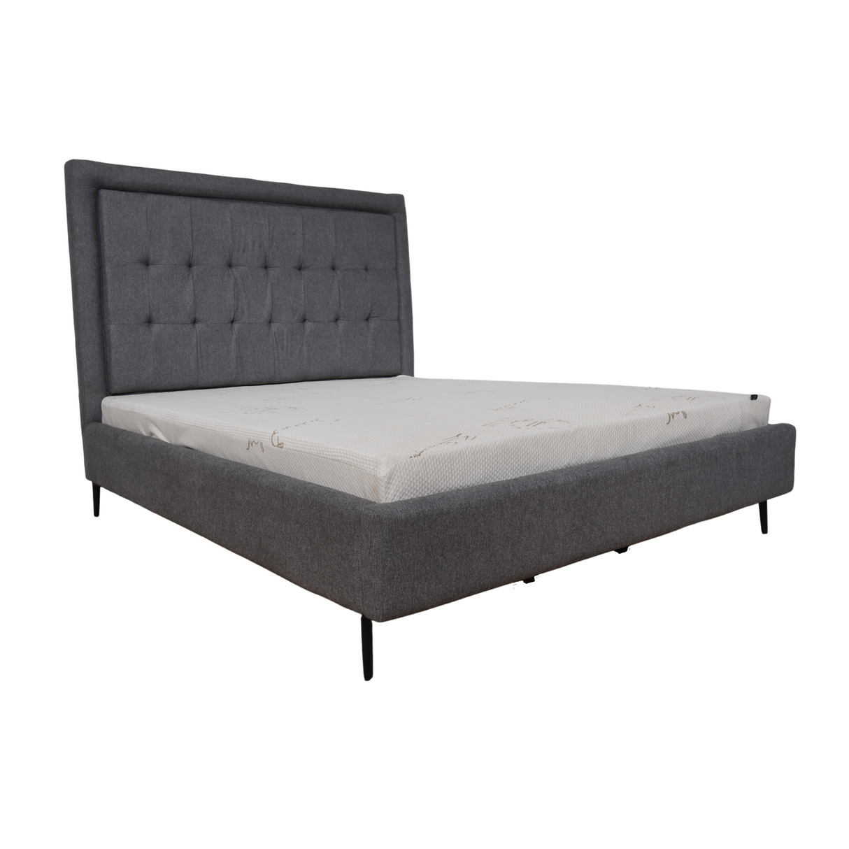 JONES Upholstered Bed Frame Furnigo