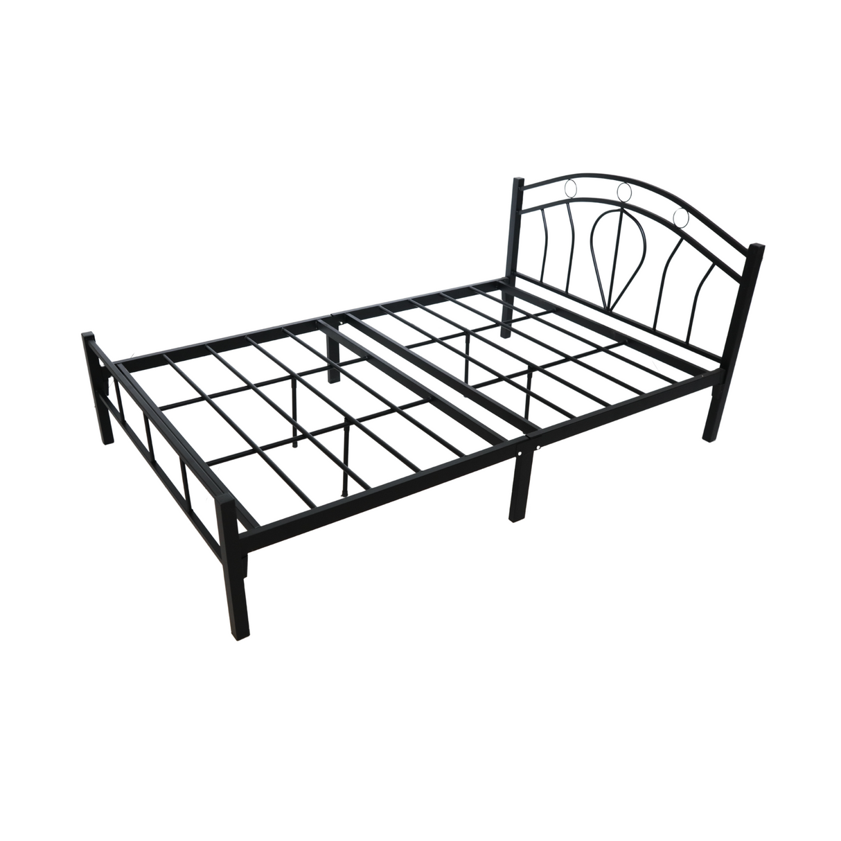 JIMUEL Metal Bed Frame Affordahome