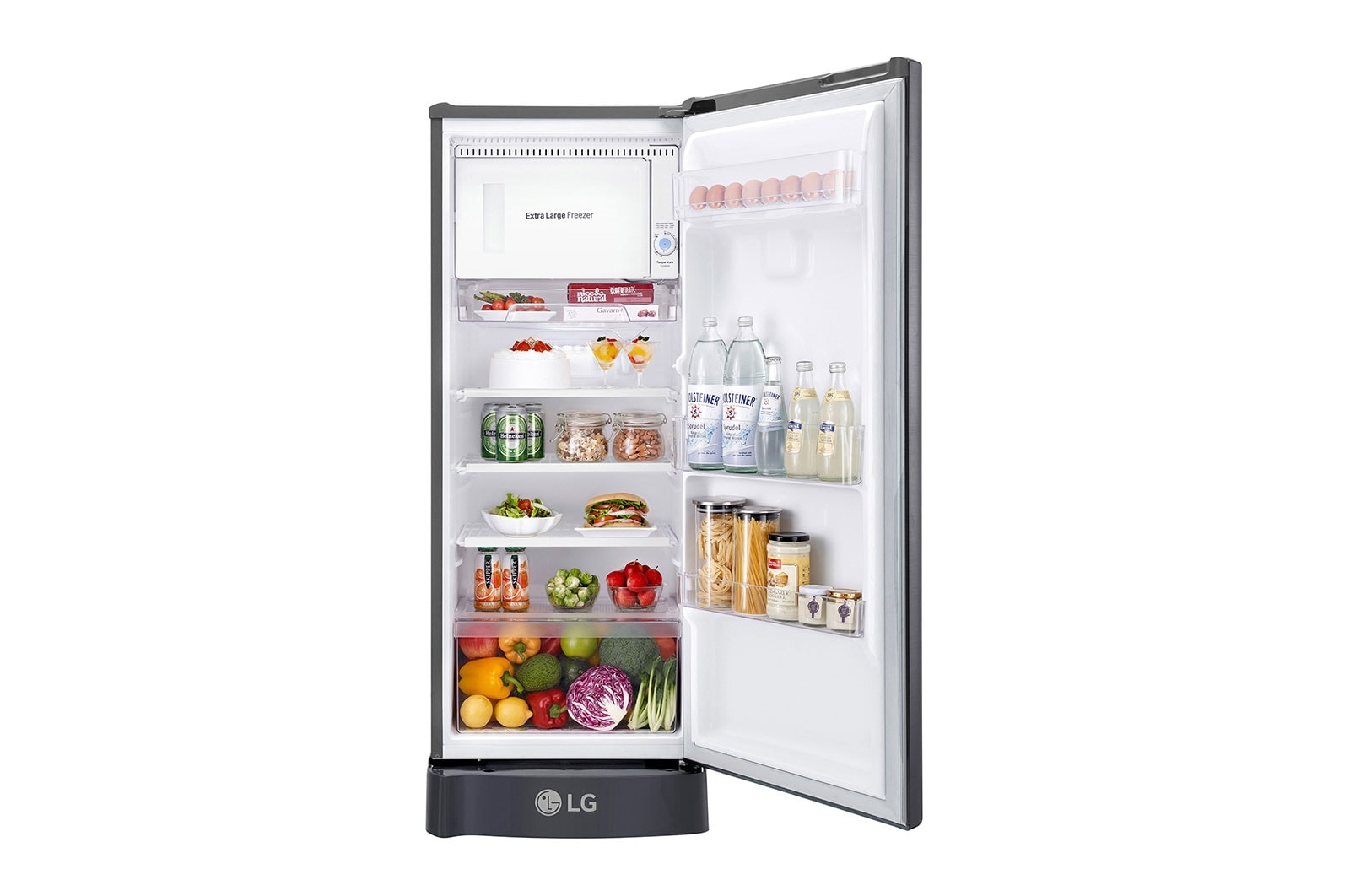 LG GR-C201SLZB 6.0 cu.ft. 1-Door Smart Inverter Refrigerator LG