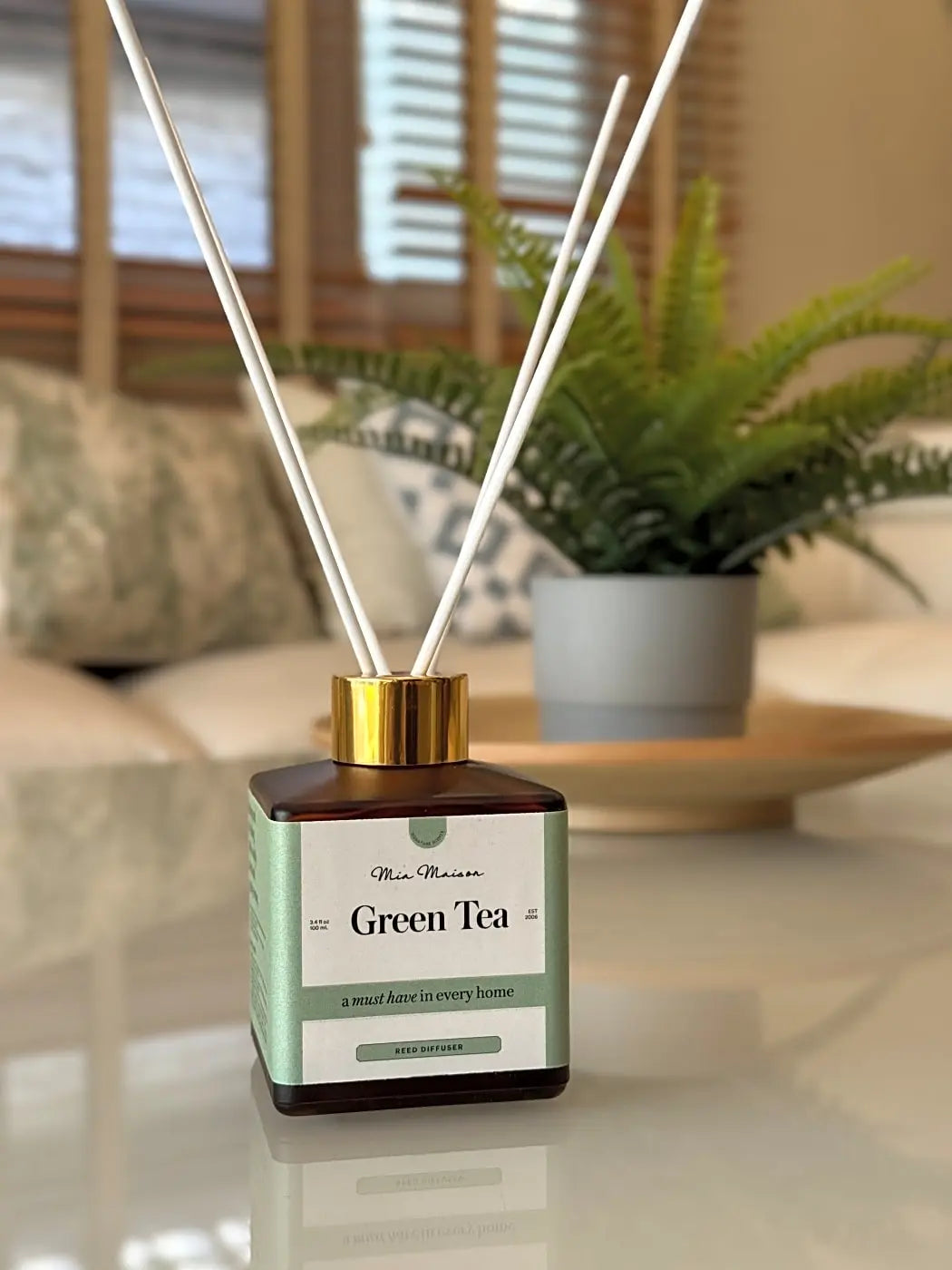 Mia Masion Reed Diffuser Square Amber 100ml Mia Maison