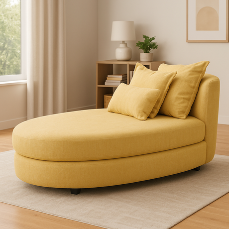 LEONIE Chaise Fabric Couch Affordahome