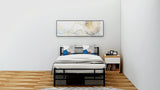 MILLER Metal Bed Frame Affordahome