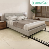 LILY Upholstered Bed Frame Furnigo