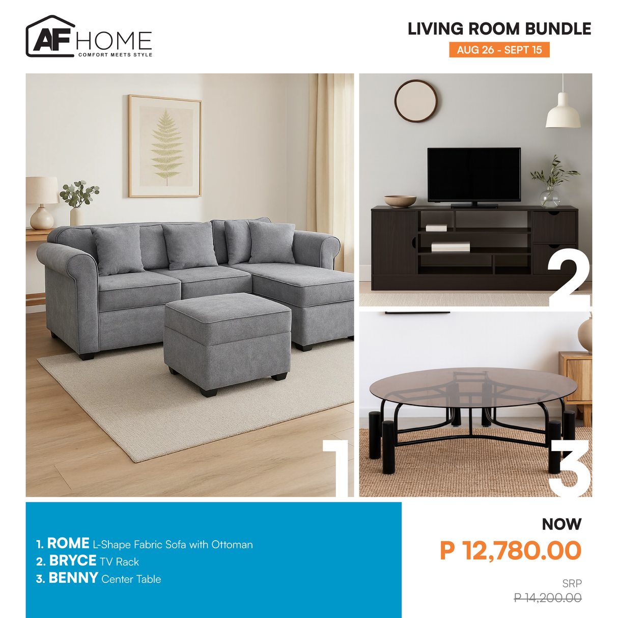 Living Room Bundle AF Home