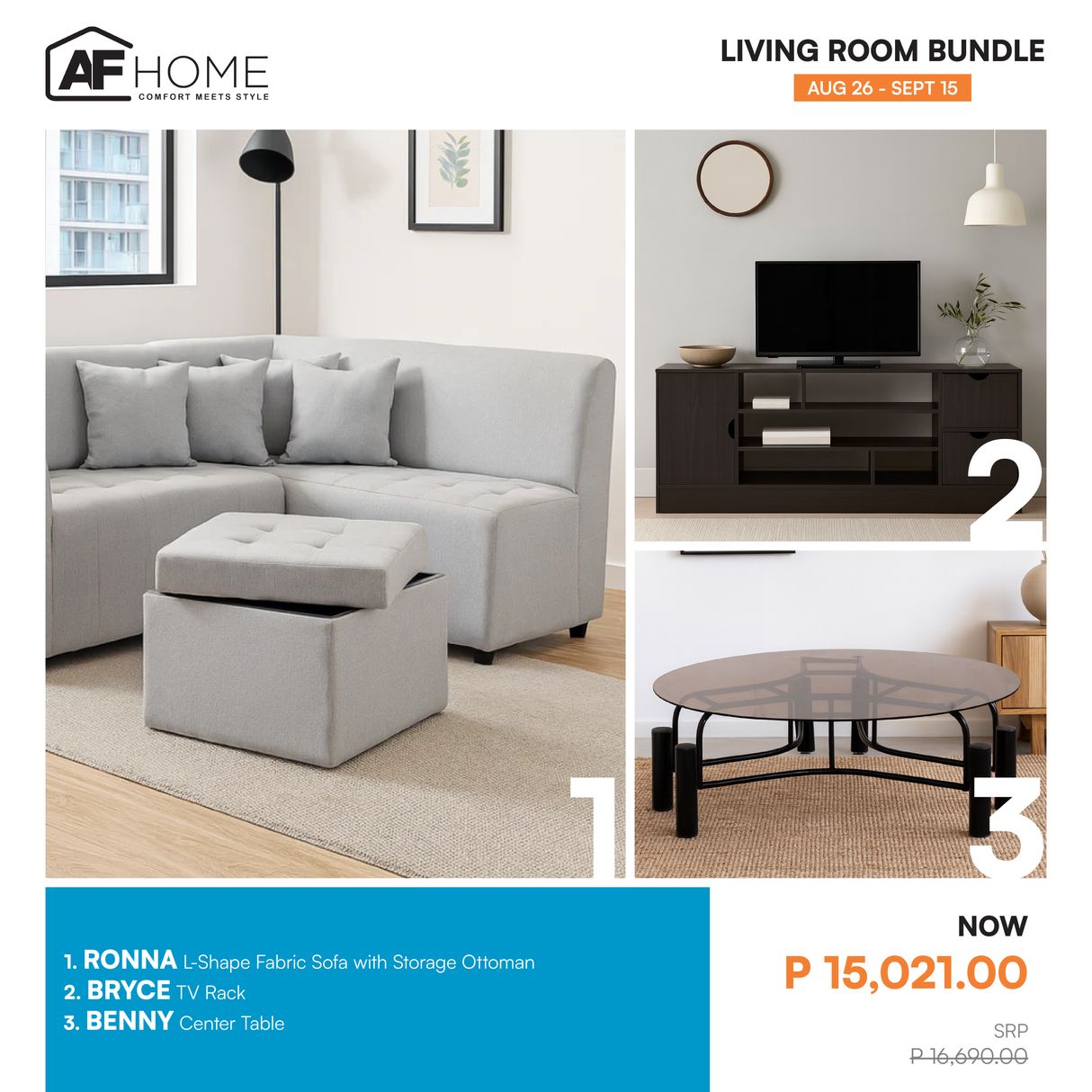 Living Room Bundle AF Home
