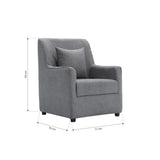Madeleine Fabric Accent Chair Furnigo
