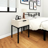 MARLEY 1-Drawer Side Table Affordahome