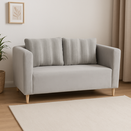 MAYA 2-Seater Fabric Sofa Affordahome
