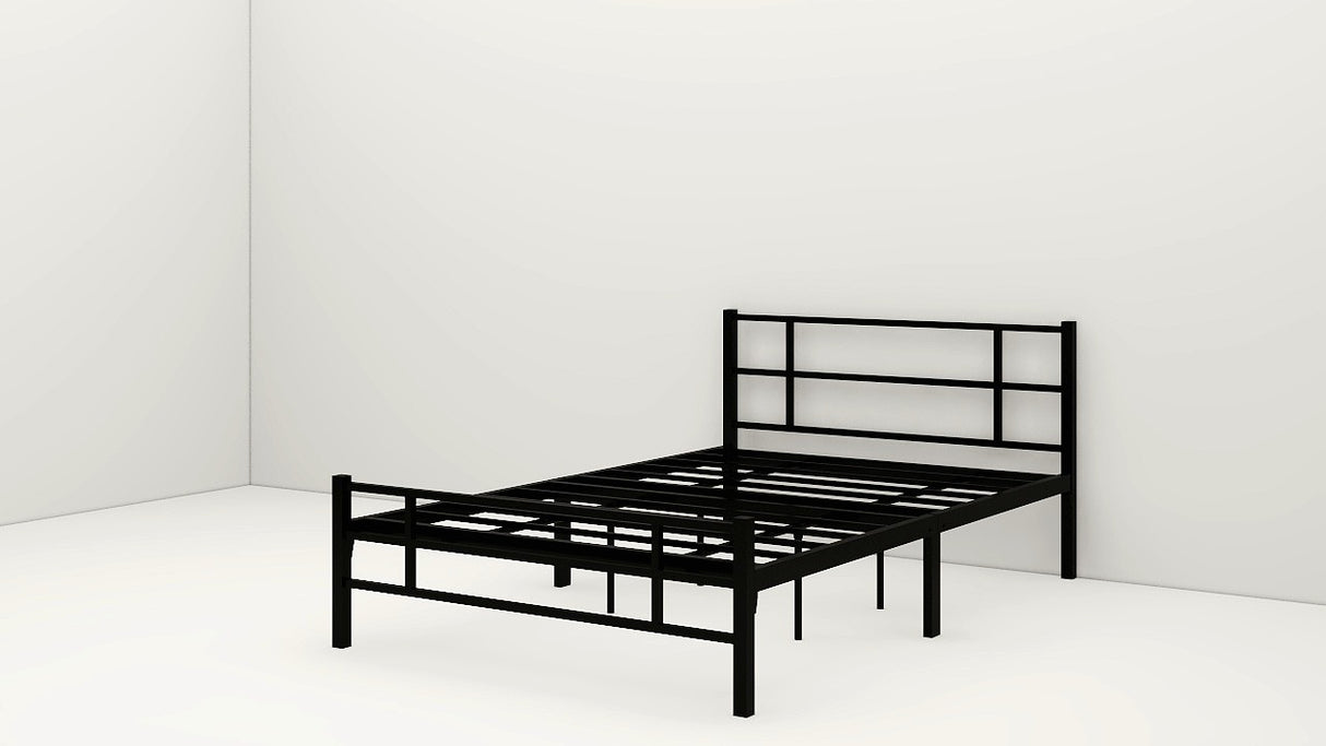 MILLER Metal Bed Frame | FREE BATHROOM TOWEL 36" x 48" | FREE ASSORTED BEDSHEET 54" x 60" | Payday Sale Affordahome