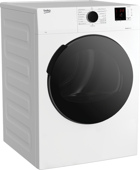 BEKO - DA9112RX0W: Tumble Dryer (Air Vented, 9 kg) AF Home