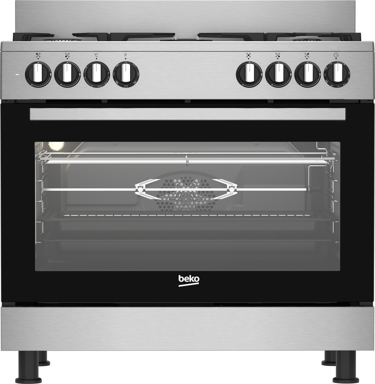 BEKO - GM15120DXNS: Freestanding Cooker (Multi-functional, 90 cm) AF Home