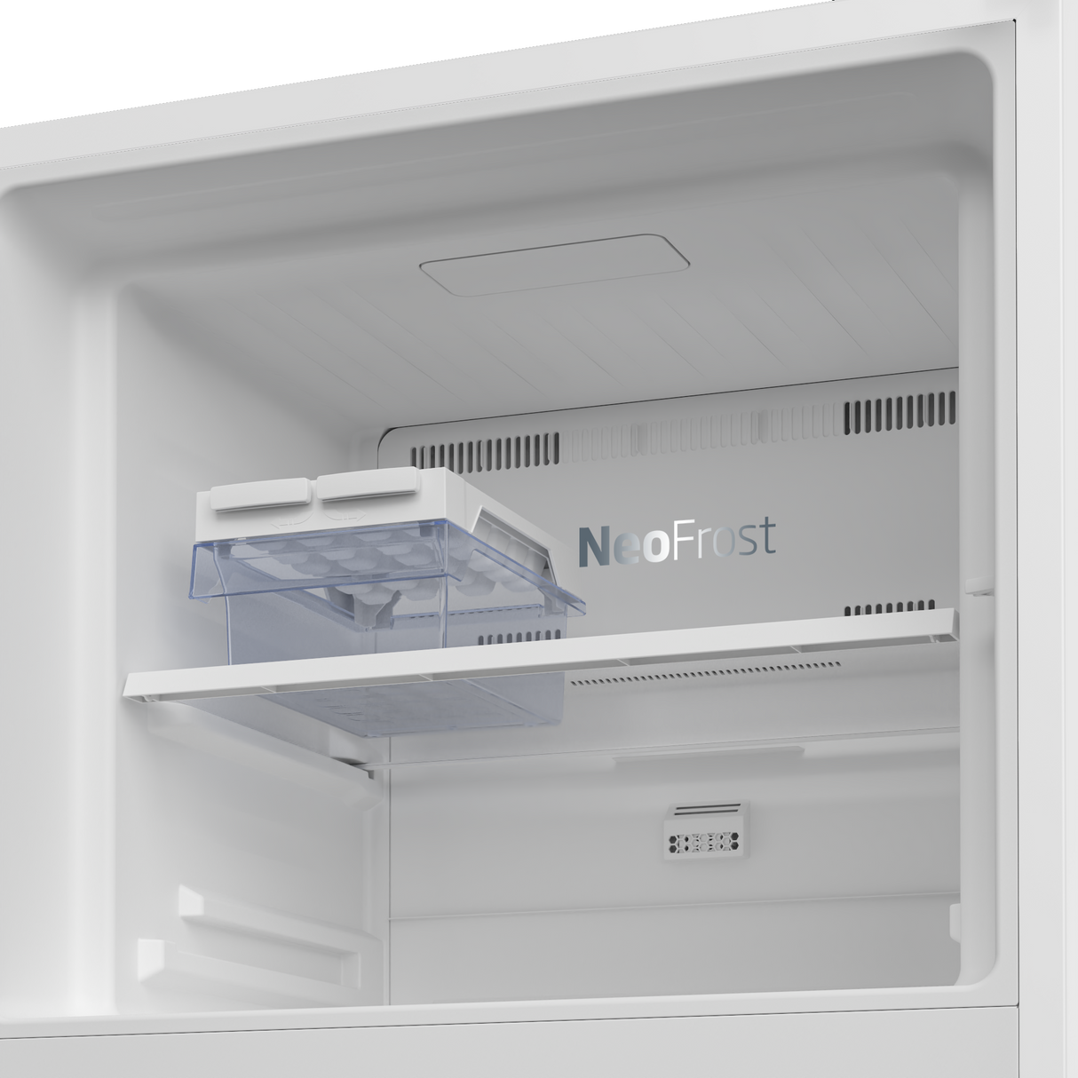 BEKO - RDNT445E40VZHFSGB Fridge Freezer (Freezer Top, 66 cm) AF Home