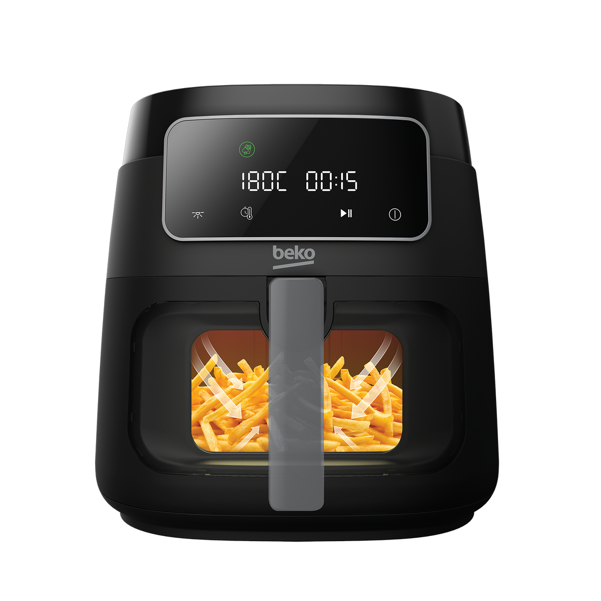 BEKO - FRL 3374 B: Fryer (Air, 1750 W) ExpertFry EF 7200 AF Home