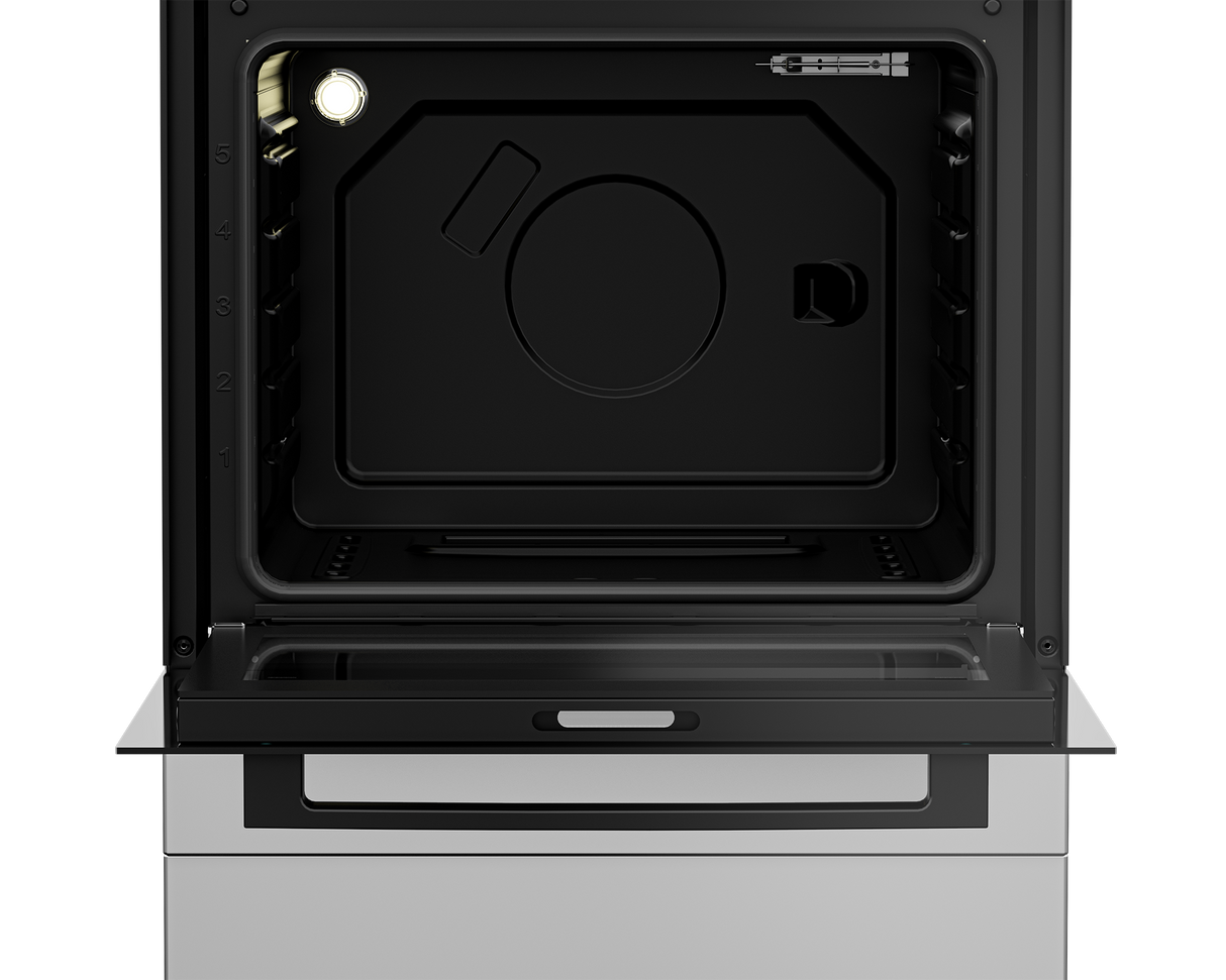 BEKO - FSG63010GSS: Freestanding Cooker (Gas, 60 cm) AF Home