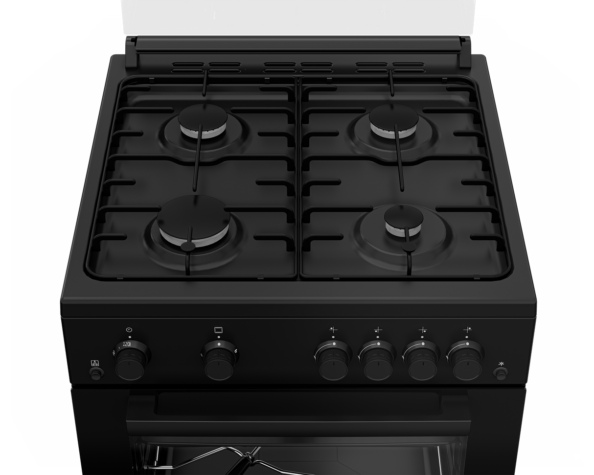 BEKO - FSGT62110GB: Freestanding Cooker (Gas, 60 cm) AF Home