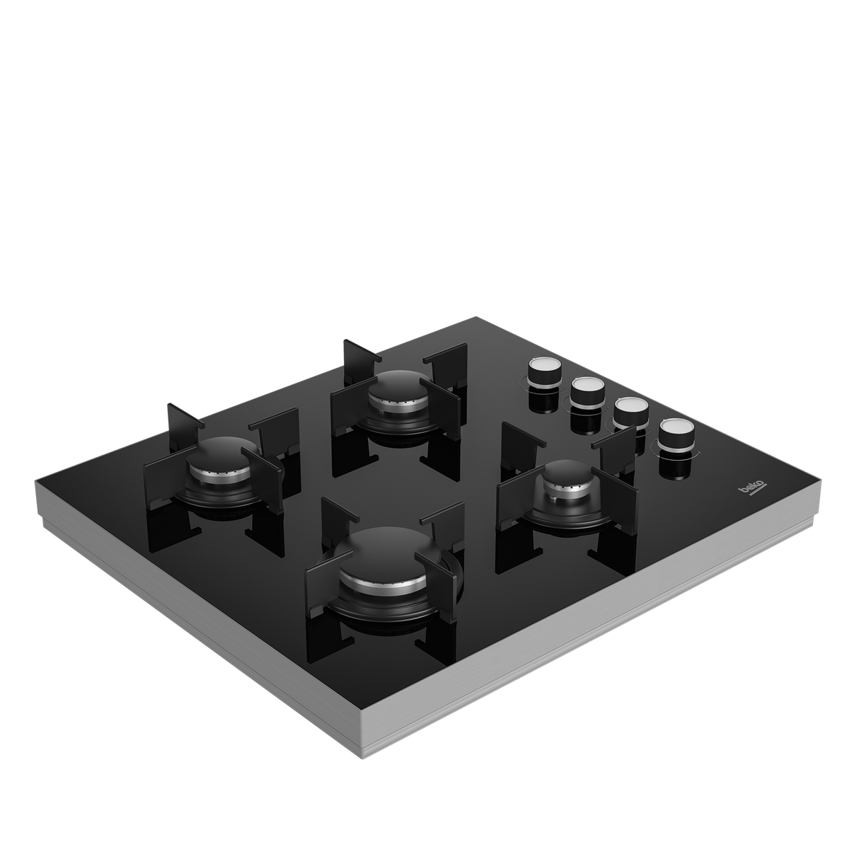 BEKO - HTLG6121SB: Freestanding Hob (Gas, 60 cm) AF Home