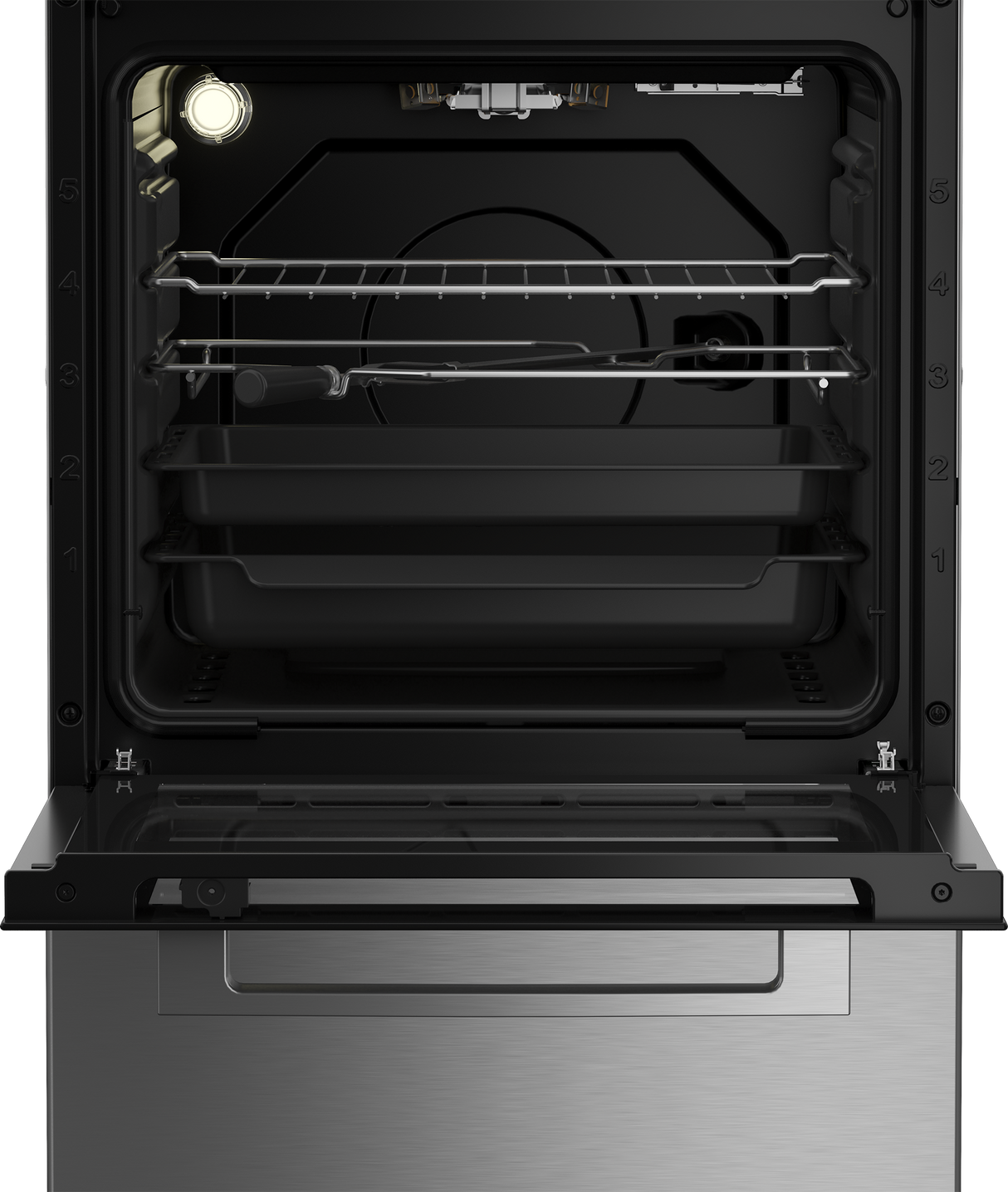 BEKO - FSGT53130DX: Freestanding Cooker (Gas, 50 cm) AF Home