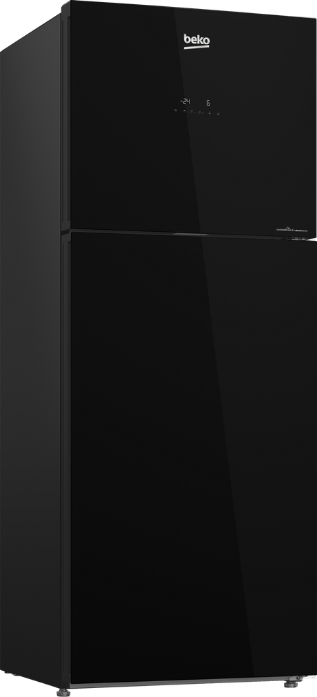 BEKO - RDNT445E40VZHFSGB Fridge Freezer (Freezer Top, 66 cm) AF Home