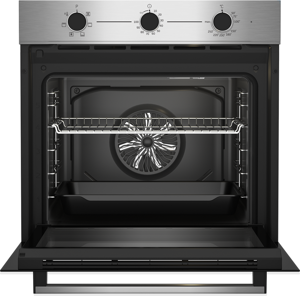 BEKO - BBIE14100XC: Built-In Oven (60 cm, 74) AF Home