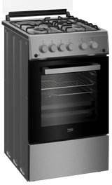 BEKO - FSGT53130DX: Freestanding Cooker (Gas, 50 cm) AF Home
