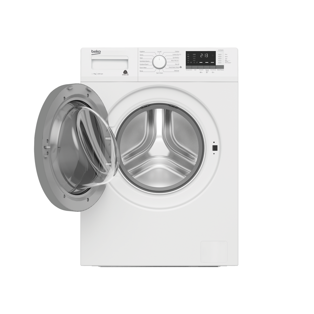 BEKO - WCV7612X0: 7 kg, 1200 rpm, 15 wash programs AF Home