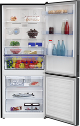 BEKO - RCNT415E50VZK: Fridge Freezer (Freezer Bottom, 70 cm) AF Home
