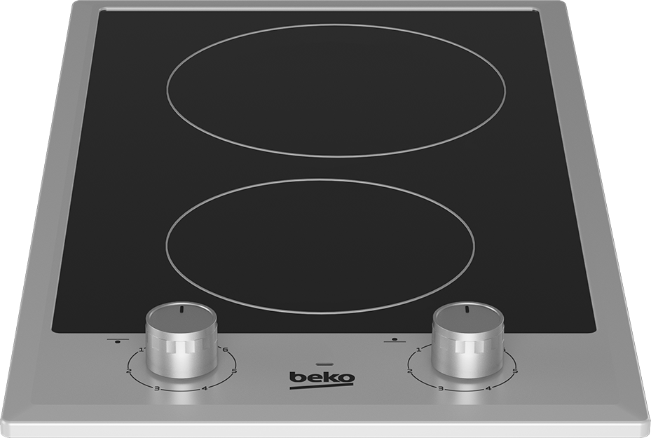 BEKO - HDCC 32200 X: 30 cm, 2 vitroceramic hob AF Home
