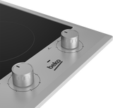 BEKO - HDCC 32200 X: 30 cm, 2 vitroceramic hob AF Home