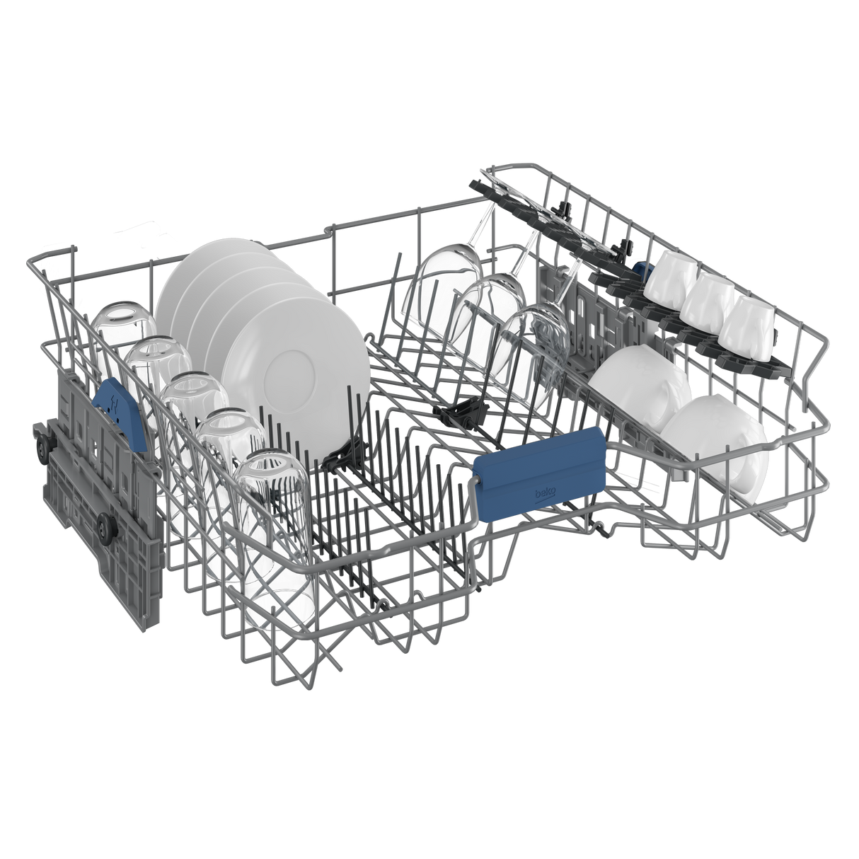 BEKO - BDFN26522XQ: Lave-vaisselle pose libre (15 Takëme, Grande taille) AF Home