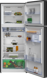 BEKO - RDNT445E40VZHFSGB Fridge Freezer (Freezer Top, 66 cm) AF Home