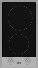 BEKO - HDCC 32200 X: 30 cm, 2 vitroceramic hob AF Home