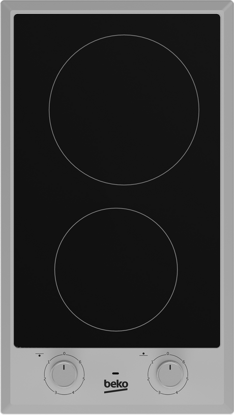 BEKO - HDCC 32200 X: 30 cm, 2 vitroceramic hob AF Home