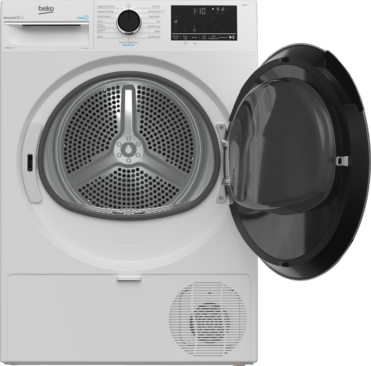 BEKO - B3T4329W: Tumble Dryer (Heat Pump, 10 kg) AF Home
