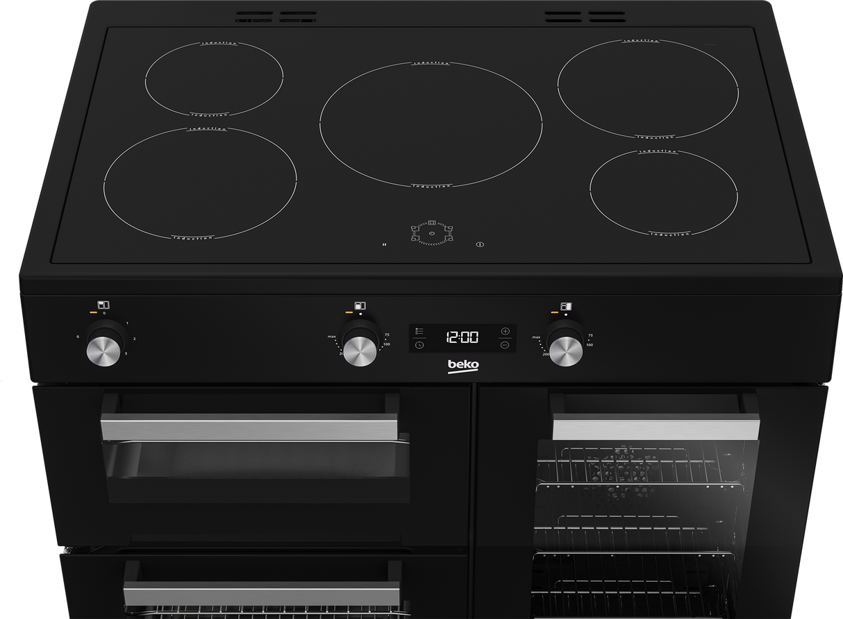 BEKO - KDVI90: Freestanding Cooker (Fan Heating without Grill, 90 cm) AF Home