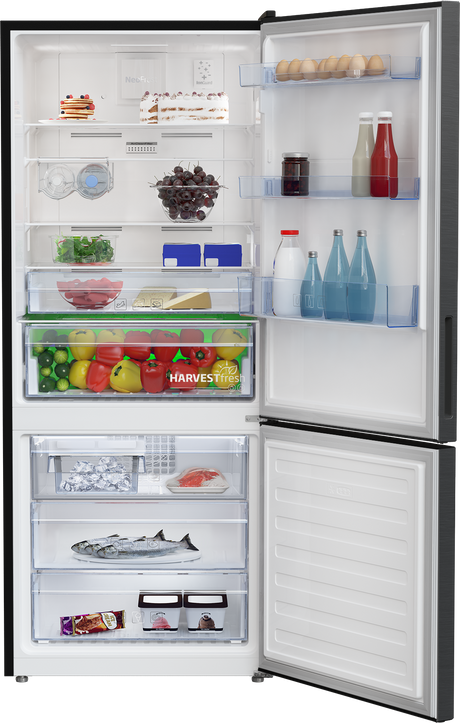 BEKO - RCNT415E50VZK: Fridge Freezer (Freezer Bottom, 70 cm) AF Home