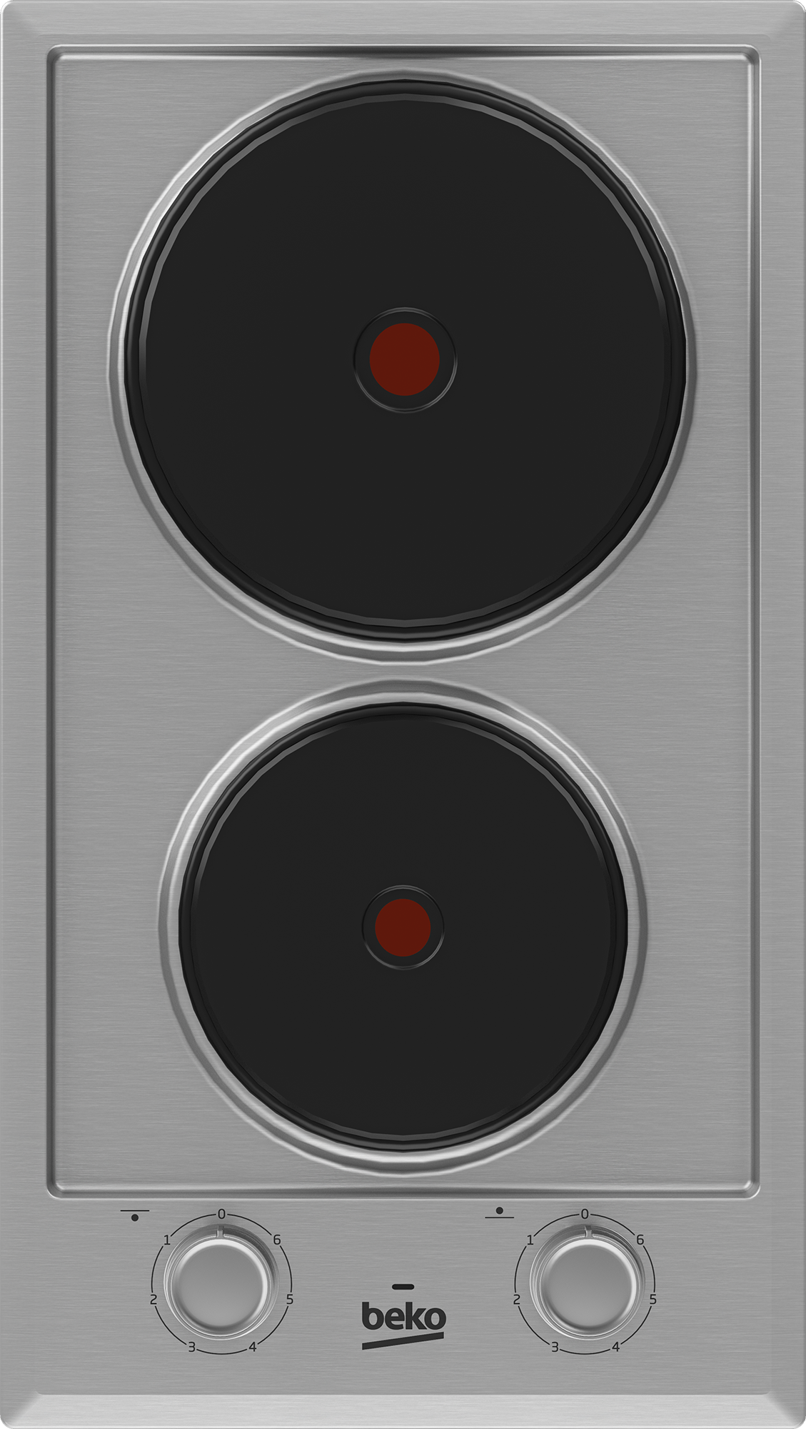 BEKO - HDCE 32201 X: 30 cm, 2 hot plates AF Home