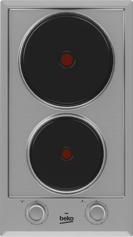 BEKO - HDCE 32201 X: 30 cm, 2 hot plates AF Home