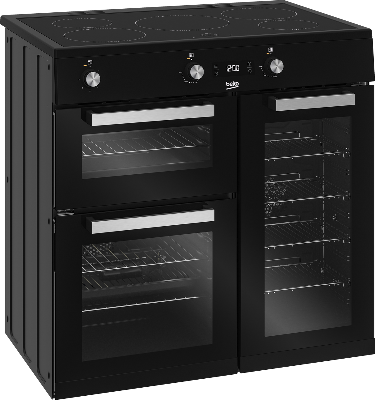 BEKO - KDVI90: Freestanding Cooker (Fan Heating without Grill, 90 cm) AF Home