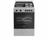 BEKO - FSG63010GSS: Freestanding Cooker (Gas, 60 cm) AF Home