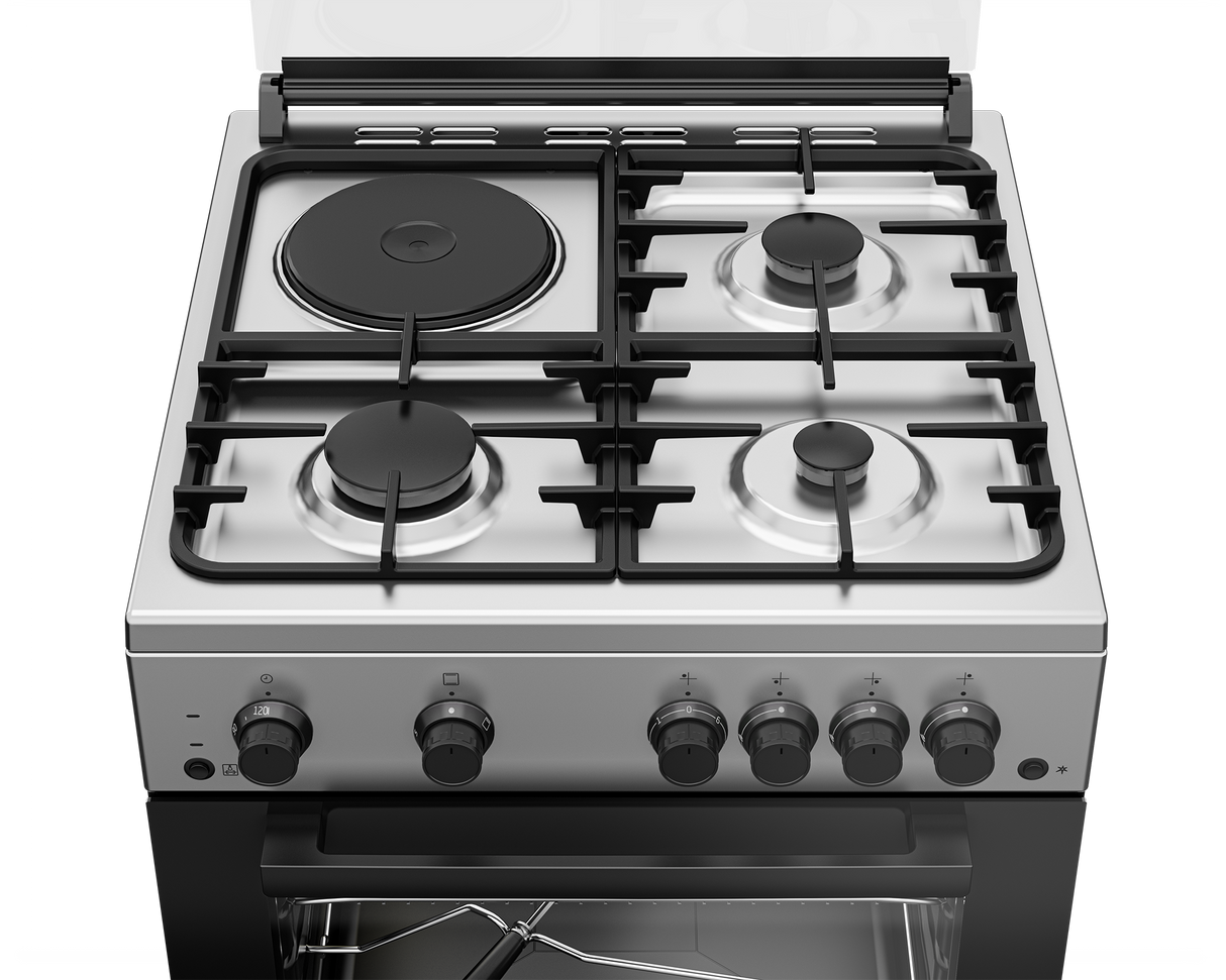 BEKO - FSG63010GSS: Freestanding Cooker (Gas, 60 cm) AF Home