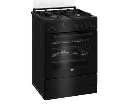 BEKO - FSGT62110GB: Freestanding Cooker (Gas, 60 cm) AF Home