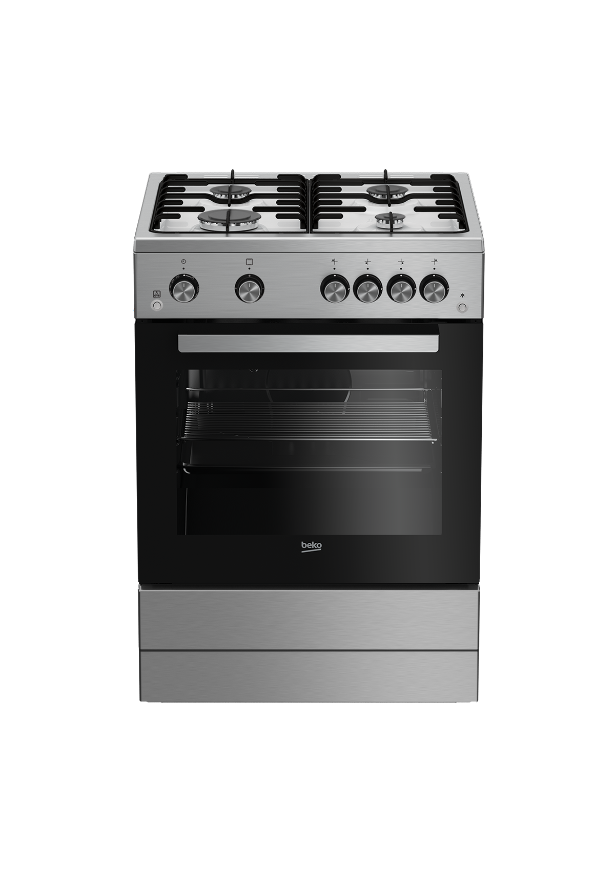 BEKO - FSGT61121DXL: 60cm, 3 gas + 1 wok | gas oven & grill AF Home