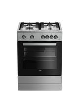 BEKO - FSGT61121DXL: 60cm, 3 gas + 1 wok | gas oven & grill AF Home