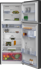 BEKO - RDNT445E40VZHFSGB Fridge Freezer (Freezer Top, 66 cm) AF Home