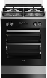 BEKO - FVR62630DXDTL: 60cm, 4 gas burners | multi-functional oven AF Home