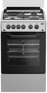 BEKO - FSGT43110GS: Freestanding Cooker (Gas, 50 cm) AF Home