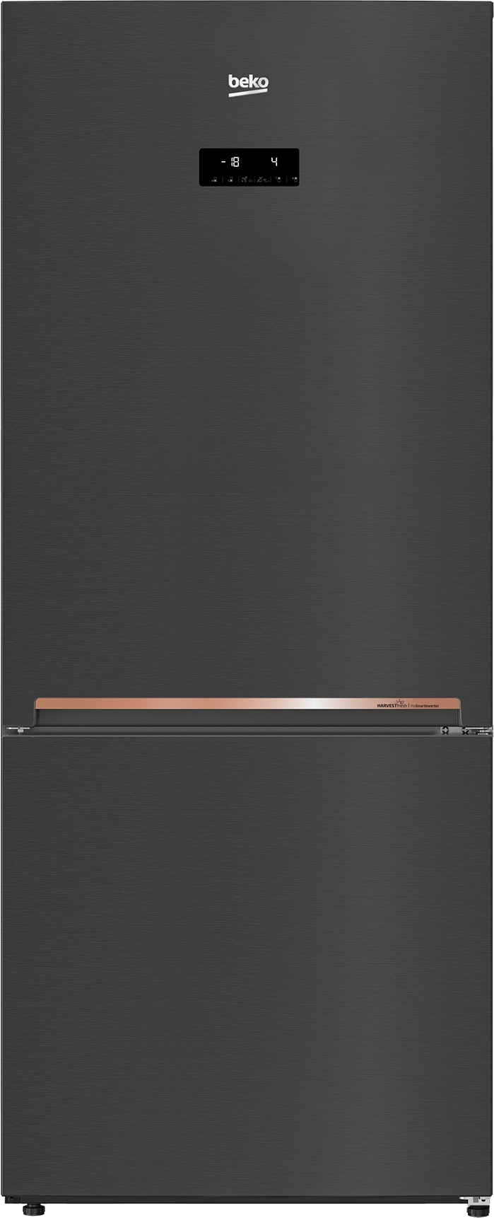 BEKO - RCNT415E50VZK: Fridge Freezer (Freezer Bottom, 70 cm) AF Home