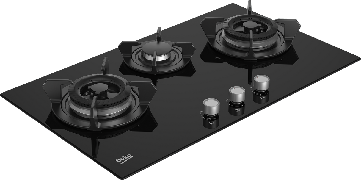 BEKO - HIEW 73242 SOB: Built-In Hob (Gas, 75 cm) AF Home